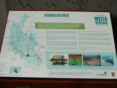 Atchafalaya River - Morgan City Great Wall