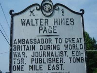 WALTER HINES PAGE
