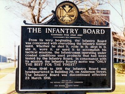 The Infantry Board (Side 2)
