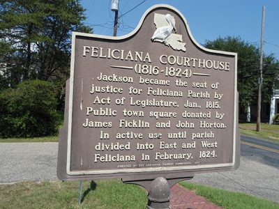 Feliciana Courthouse (1816-1824)