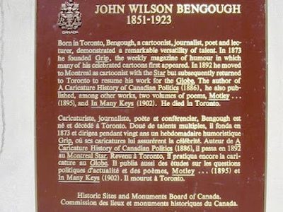 John Wilson Bengough 1851-1923
