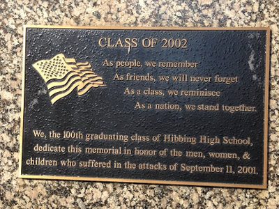 Hibbing High School Flagpole