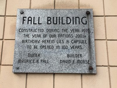 Fall Building Time Capsule