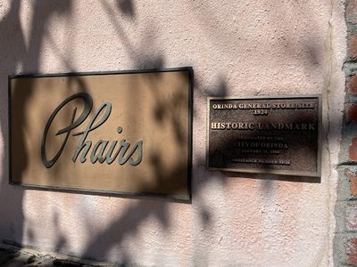 Phairs Orinda General Store Site