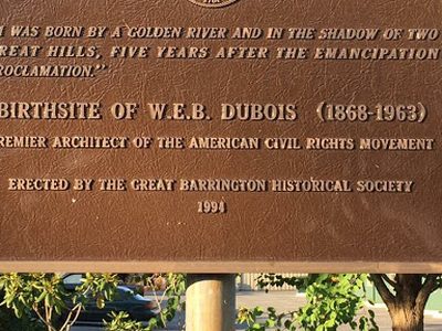 Birthsite of W.E.B. Du Bois