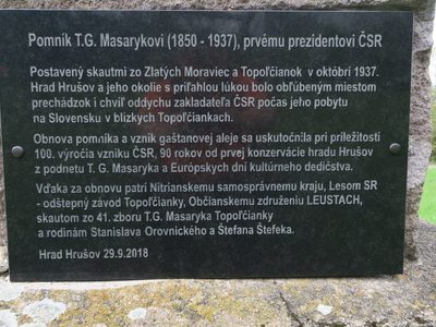 Pomník T.G.Masarykovi