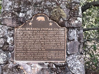 Icaria-Speranza Utopian Colony