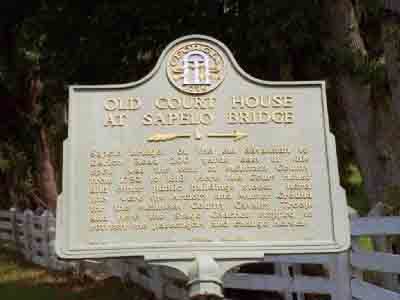 Old Court House At Sapelo Bridge