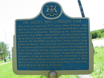 The Gillies Bros. Lumbering Firm