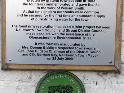 Campaign to Protect Rural England plaque, Nailsworth