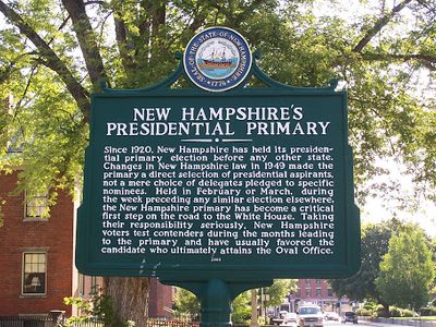 New Hampshire's Presidential Primary