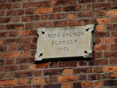 Plaque, Irish Church Schools 1871