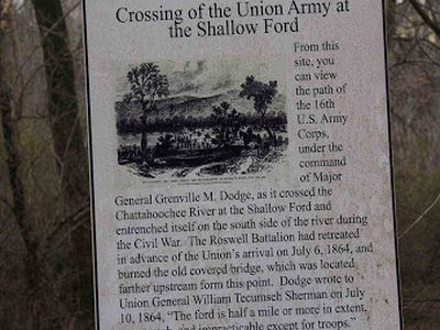 Crossing of the Union Army at the Shallow Ford