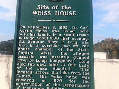 Site of the Weiss House