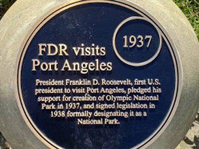 FDR Visits Port Angeles