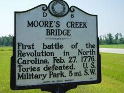 MOORE'S CREEK BRIDGE