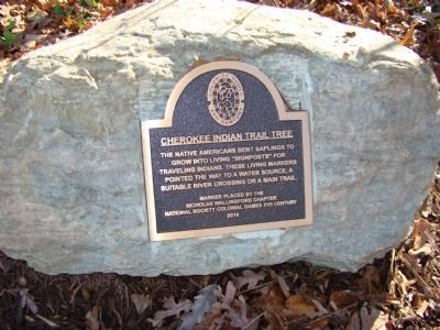 Cherokee Indian Trail Tree