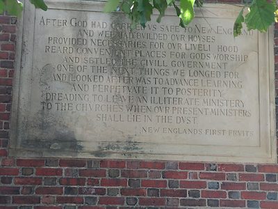 New Englands First Fruits