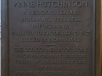 The House of Anne Hutchinson