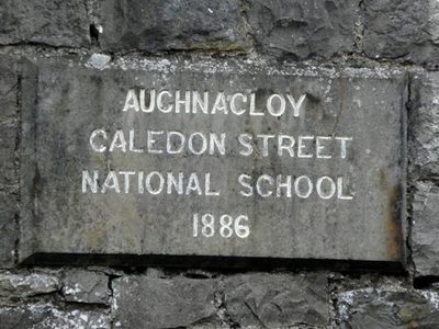 Plaque, Aughnacloy Caledon Street National School
