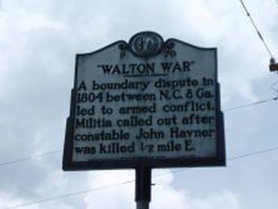 'WALTON WAR'