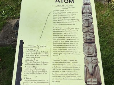 Harnessing of the Atom Totem Pole