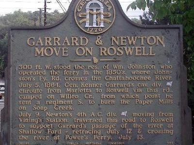 Garrard &amp; Newton Move on Roswell