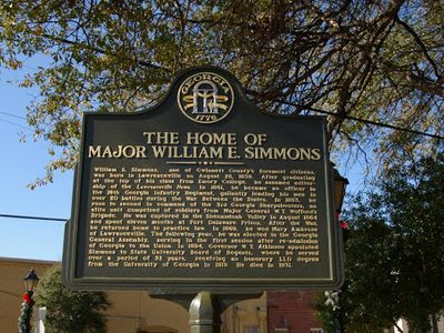 The Home of Major William E. Simmons