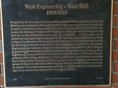 West Engineering - West Hall