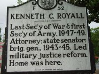 KENNETH C. ROYALL