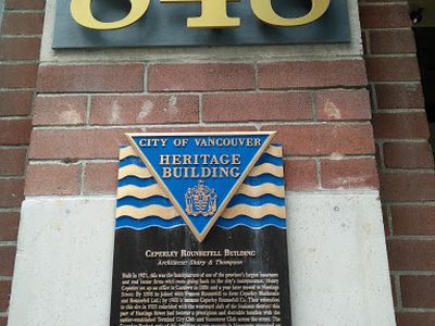 Ceperley Rounsefell Building (848 W Hastings)
