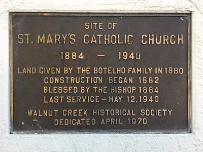 Site of St. Mary's Catholic Church