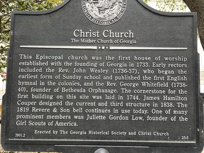 Christ Church, The Mother Church of Georgia