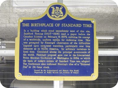 The Birthplace of Standard Time