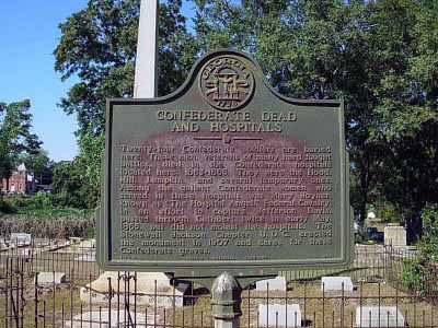 Confederate Dead and Hospitals