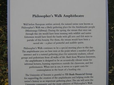 Philosopher's Walk Amphitheatre