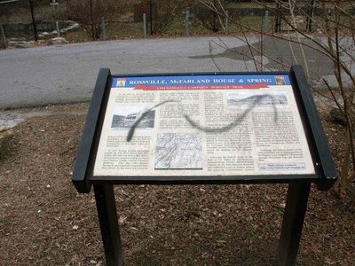 Rossville, McFarland House &amp; Spring