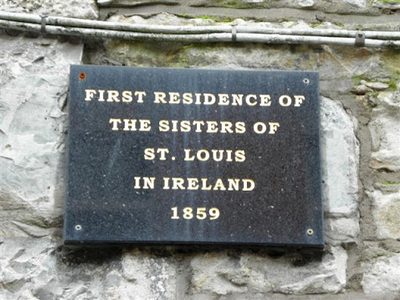 Plaque, Sisters of St Louis, Monaghan