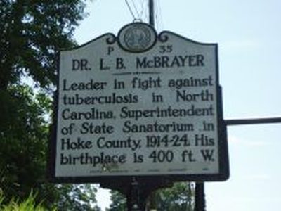 DR. L. B. McBRAYER