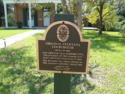 Original Feliciana Courthouse