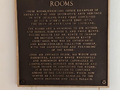 Rosemonde E. Emile Kuntz Rooms
