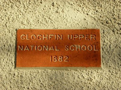 Plaque, Cloghfin Upper National School