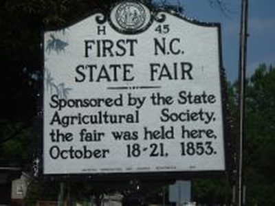 FIRST N.C. STATE FAIR