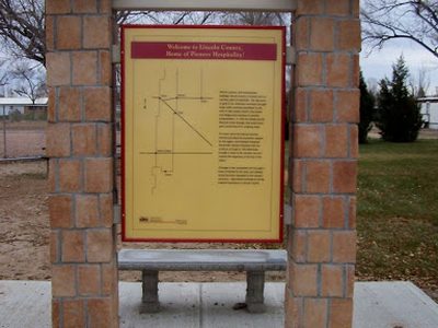 Historical Interpretative Display, Hugo, Colorado