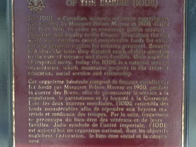 Imperial Order Daughters of the Empire (IODE)