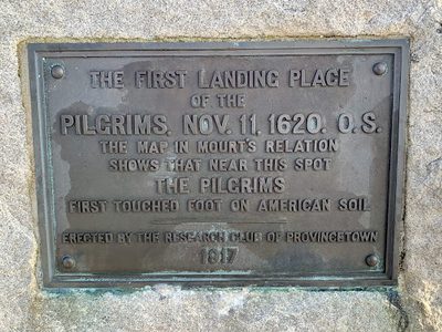 The First Landing Place of the Pilgrims