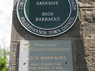 Plaque, Rock Barracks