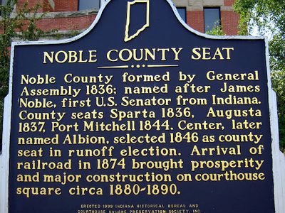 Noble County Seat
