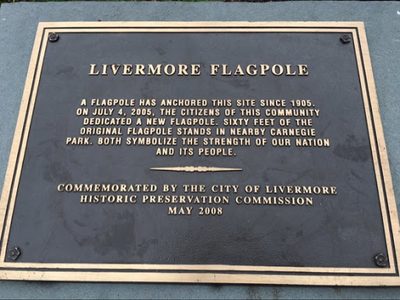 Livermore Flagpole