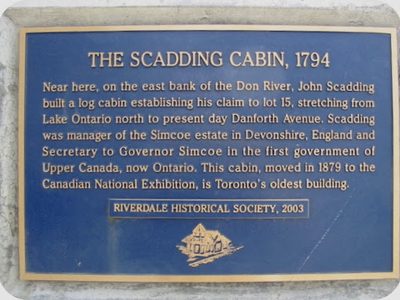 The Scadding Cabin, 1794